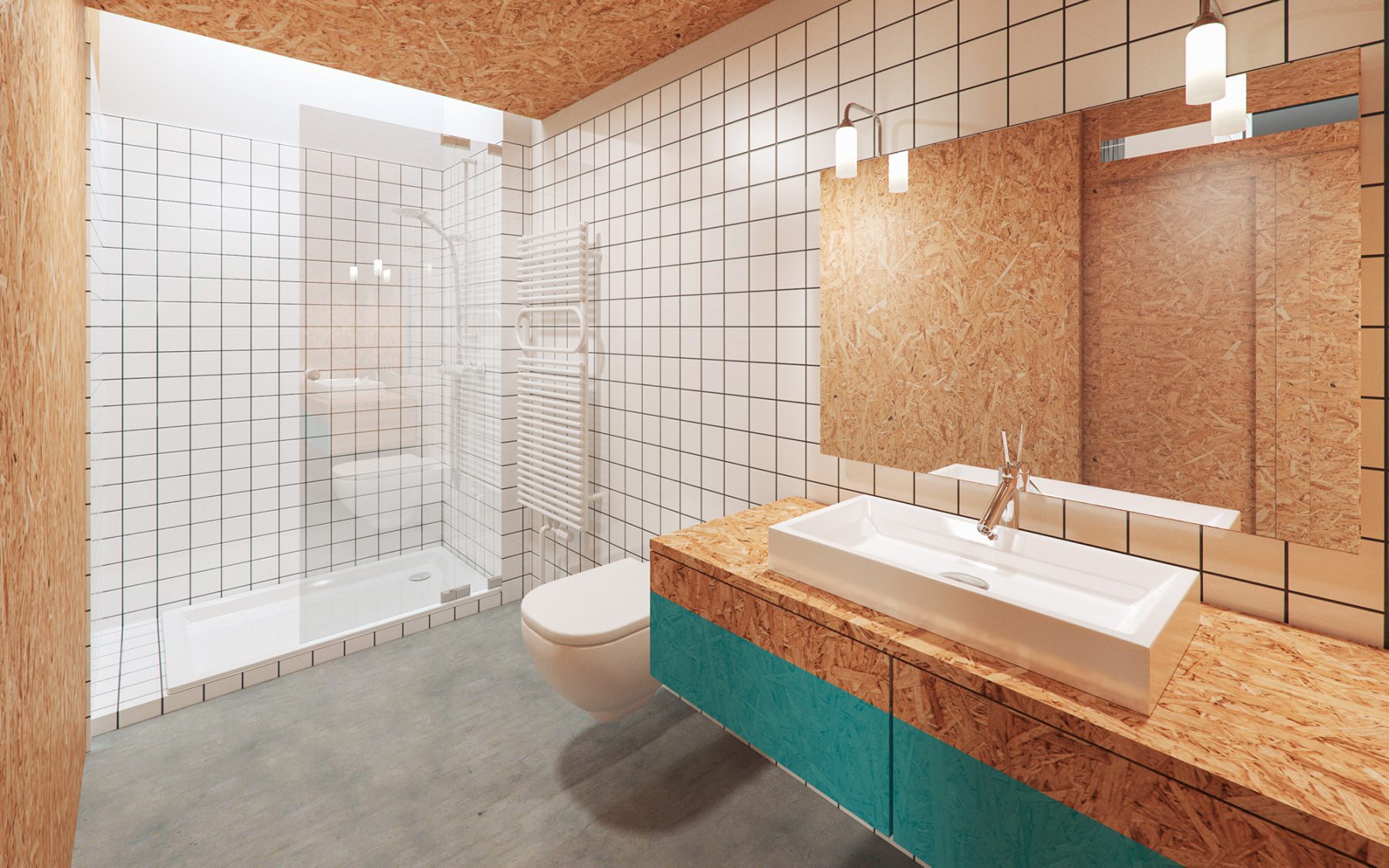 Render 3D de loft en valencia