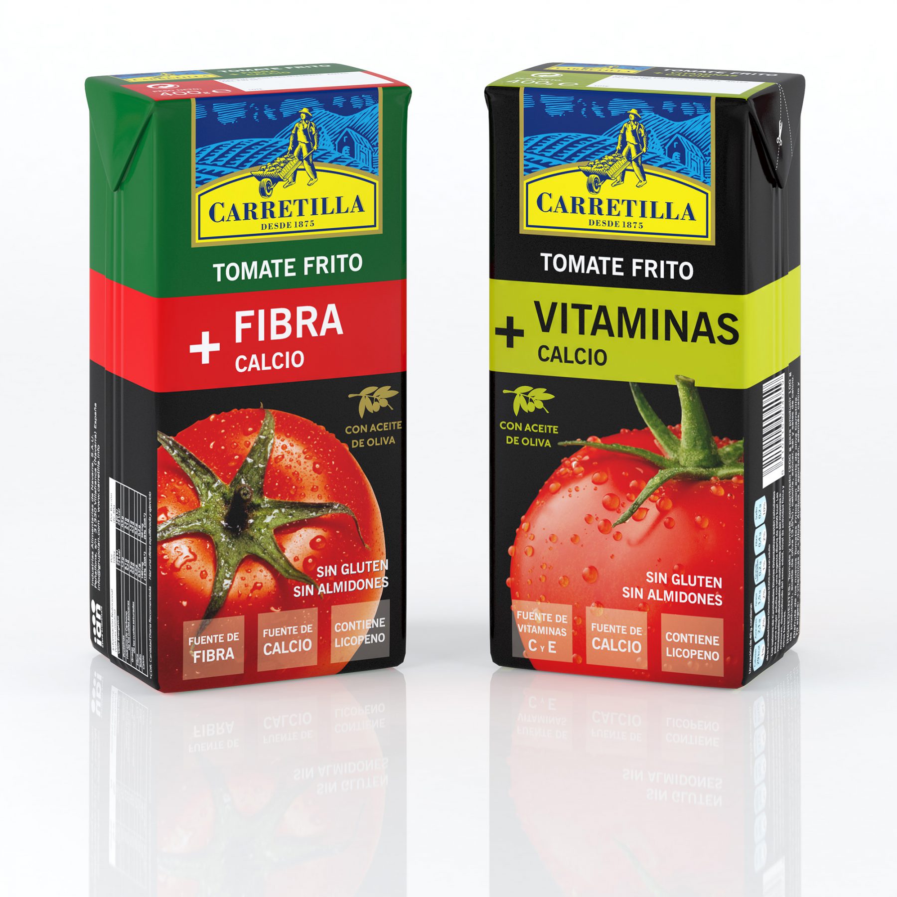 render 3D de bricks tomate