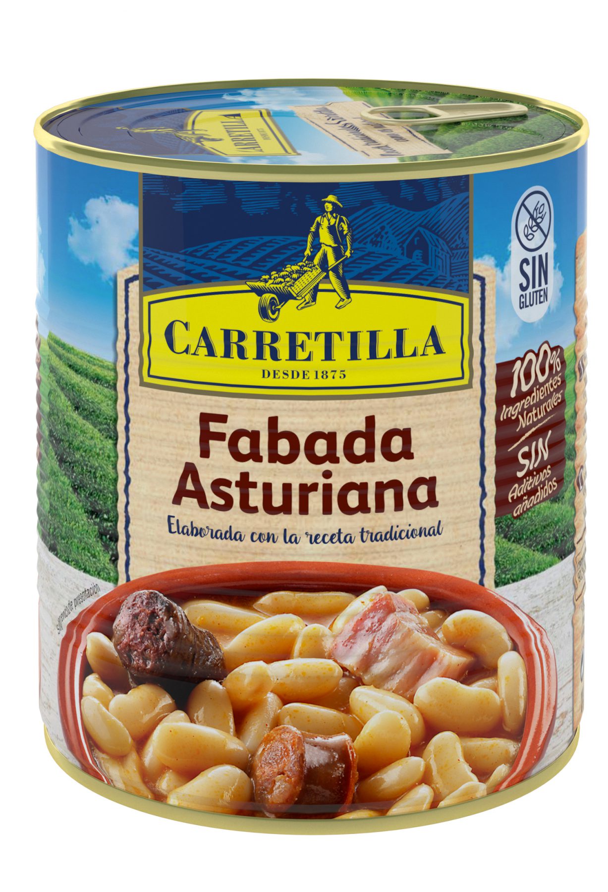3D render lata fabada